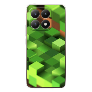Чехлы для Xiaomi 15T (Персонажи Майн Крафт) (Текстура)