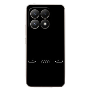 Силиконовый бампер с картинкой машины на Xiaomi 15T (Силует Audi)