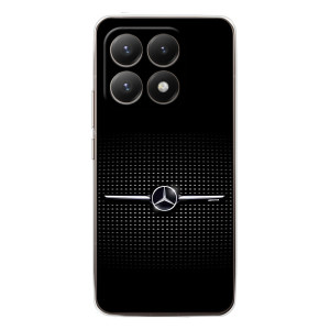 Силиконовый бампер с картинкой машины на Xiaomi 15T (Mercedes)