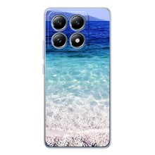 Силиконовый чехол с КАРТИНКАМИ лето для Xiaomi 15T (AlphaPrint) (Море)
