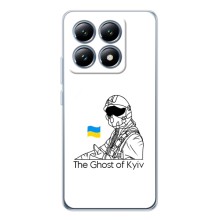 Защитные чехлы (Призрак Киева) для Xiaomi 15T (AlphaPrint) (Летчик Киева)