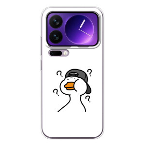 Бампер с принтом Мемы для Xiaomi 17 Pro Max – Непонимание