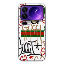 Брендновые Чехлы для Xiaomi 17 Pro Max - (PREMIUMPrint) (Стиль GUUCI)