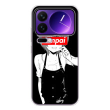 Чехлы Персонажи Аниме Наруто для Xiaomi 17 Pro Max (AlphaPrint) – Senpai