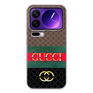 Чохли бренд ГУЧЧІ для Xiaomi 17 Pro Max – Стиль GUCCI