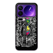 Чехлы для Xiaomi 17 Pro Max - Bearbrick Louis Vuitton (PREMIUMPrint) (Стиль Bearbrick)