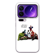 Чохли для Xiaomi 17 Pro Max (Для Християн) (Ісус супергерой)