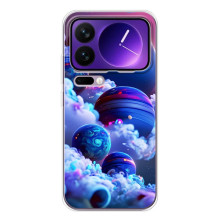 Чохли КОСМОС  на Xiaomi 17 Pro Max – Сині планети