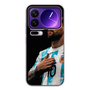 Чехлы Лео Месси Аргентина для Xiaomi 17 Pro Max – Месси Капитан