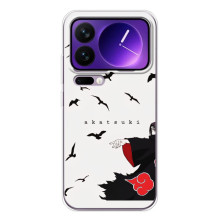 Чехлы на тему: Итачи Учиха для Xiaomi 17 Pro Max (AlphaPrint) (Akatsuki)