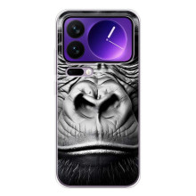 Чохли з Горилою на Xіаомі 17 Про Мax – Чорна мавпа