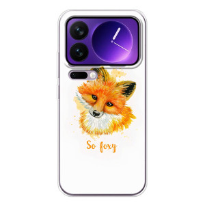 Чехлы с картинкой Лисички для Xiaomi 17 Pro Max (VPrint)
