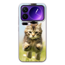 Чохли з Котиками для Xiaomi 17 Pro Max (VPrint) (Прижок кота)