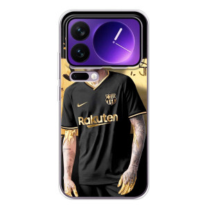 Силиконовый Чехол Xiaomi 17 Pro Max – Gold Neymar