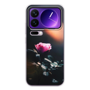 Чохли з принтом Троянд для Xiaomi 17 Pro Max – Квітка нічна