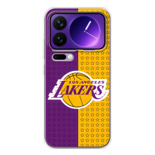 Чехлы с топовыми принтами для Шяоми 17 Про Макс (Лейкерс)