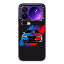 Чехол BMW для Шяоми 17 Про Макс – Цветная БМВ