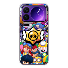 Чехол для Xiaomi 17 Pro Max Бравл Старс (VPrint) – Лого Brawl Stars