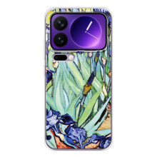 Чохол для смартфону Xiaomi 17 Pro Max Художнє Мистецтво – Картина квіти Іриси