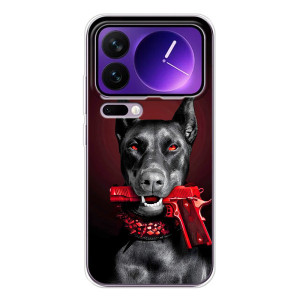 Чехол ДОБЕРМАН для Xiaomi 17 Pro Max – Доберман злой