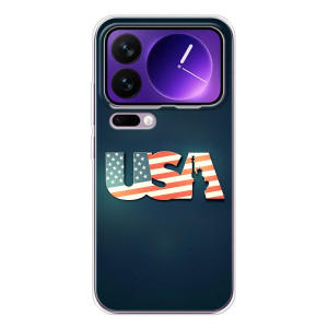 Чехол Флаг USA для Xiaomi 17 Pro Max – USA