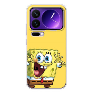 Чохол Губка Боб для Xiaomi 17 Про Макс