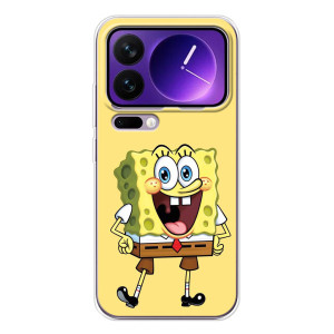 Чохол Губка Боб для Xiaomi 17 Про Макс
