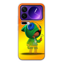 Чохол Бравл Старс для Xiaomi 17 Pro Max – LEON в кофті