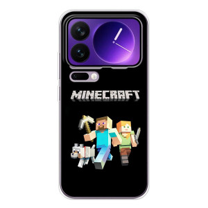 Чохол Майнкрафт на Xiaomi 17 Pro Max (AlphaPrint) Minecraft