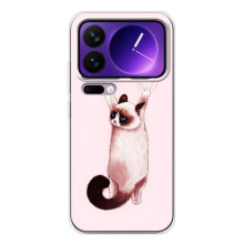 Чохол на Xiaomi 17 Про Макс з Котиками (VPrint) – Котик падає