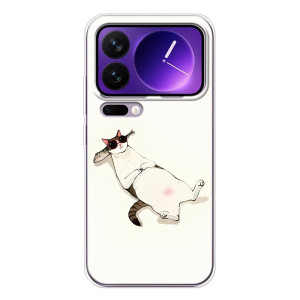 Чехол на тематику: Коты для Xiaomi 17 Pro Max (Отдых)