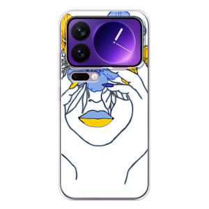 Чохол на Xiaomi 17 Pro Max (Український дизайн) (Українка на всю голову)