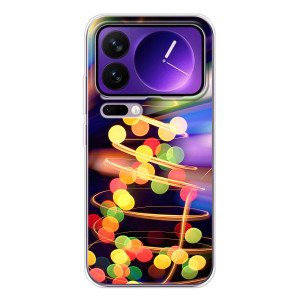 Чехол Новогодняя Елка на Xiaomi 17 Pro Max – Гирлянды