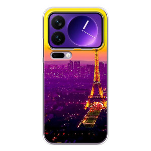 Чохол Ейфелева Вежа на Xiaomi 17 Pro Max – Яскрава башня