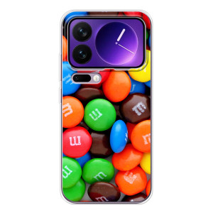 Чехол с изображением  вкусной еды для Xiaomi 17 Pro Max – Разноцветные M&M'S