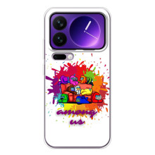 Чехол Амонг Ас для Xiaomi 17 Pro Max (AlphaPrint) – Яркий АмонгАс