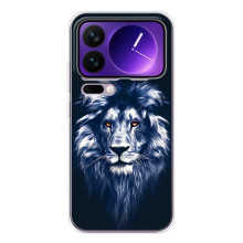 Чохол з картинкою на Xiaomi 17 Pro Max – Лев – синій