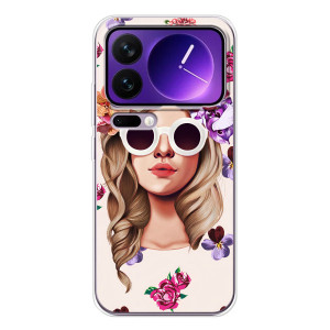 Чохол з картинкою Модні Дівчата Xiaomi 17 Pro Max – Дівчина в окулярах