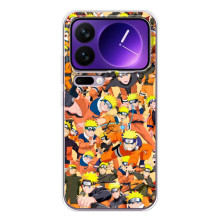 Чохли з принтом НАРУТО на Xiaomi 17 Pro Max – Коллаж Наруто