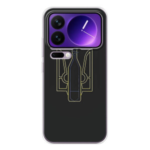 Чохол з картинкою (Патріотичний ГЕРБ) на Xiaomi 17 Pro Max (Герб - Молотова)