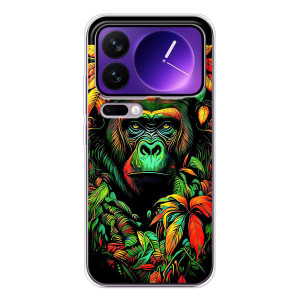 Чехол с Обезьянами Xiaomi 17 Pro Max - (AlphaPrint)