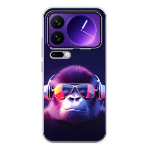 Чехол с Обезьянами Xiaomi 17 Pro Max - (AlphaPrint)