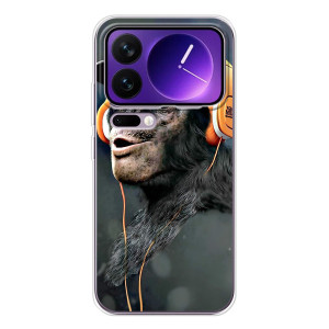 Чехол с Обезьянами Xiaomi 17 Pro Max - (AlphaPrint)