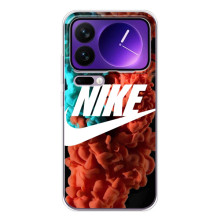 Чехол для Xiaomi 17 Pro Max - с принтом Найк (AlphaPrint) (Дымчатый найк)