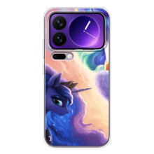 Чехол для Шяоми 17 Про Макс - (Единорожки - Новинки) (AlphaPrint) (Единорожки)