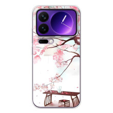 Чохол з картинкою Сакури на Xiaomi 17 Pro Max – Чайна церемонія