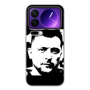Чохол для Xiaomi 17 Pro Max (AlphaPrint - с принтом Зеленського)