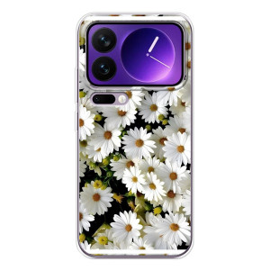 Чехол с ромашками на Xiaomi 17 Pro Max – Рамка в ромашках