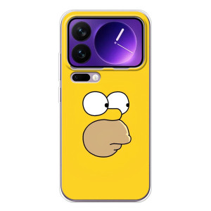 Чехол с Симпсонами для Xiaomi 17 Pro Max (VPrint)