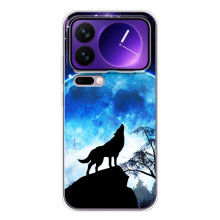Чохол з Вовком на Xiaomi 17 Pro Max – Виє на місяць